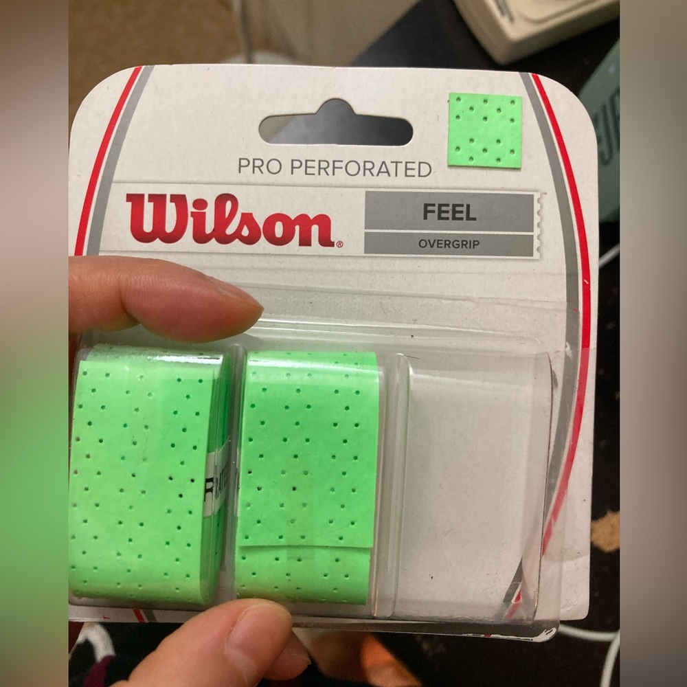 Tennis rocket overgrip, pro perforated, Wilson, pickleball